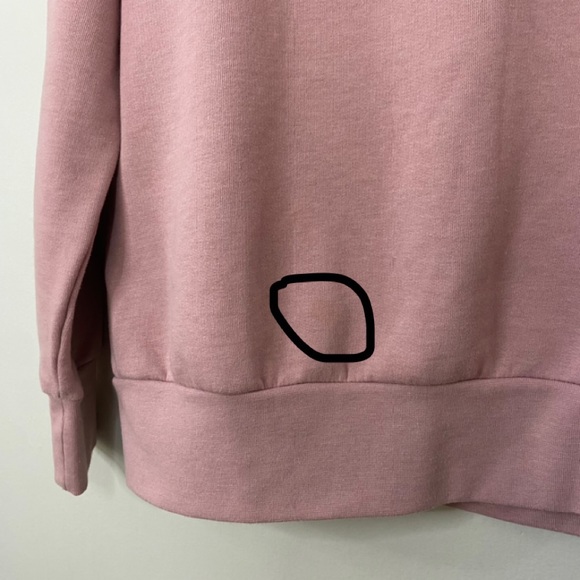 Sweaty Betty Support Women Support The World Graphic Crew Neck Sweatshirt Pink S - Picture 9 of 10